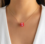 Evil eyes necklace