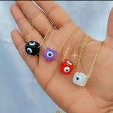 Evil eyes necklace