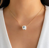Evil eyes necklace