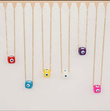 Evil eyes necklace