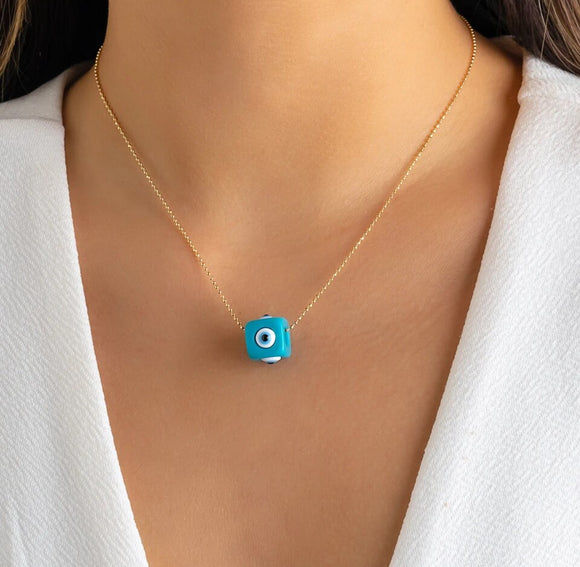 Evil eyes necklace