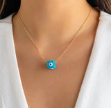 Evil eyes necklace