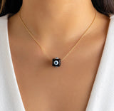 Evil eyes necklace