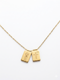 José Gregorio Hernández Devotional Scapular Necklace – Gold Stainless Ste