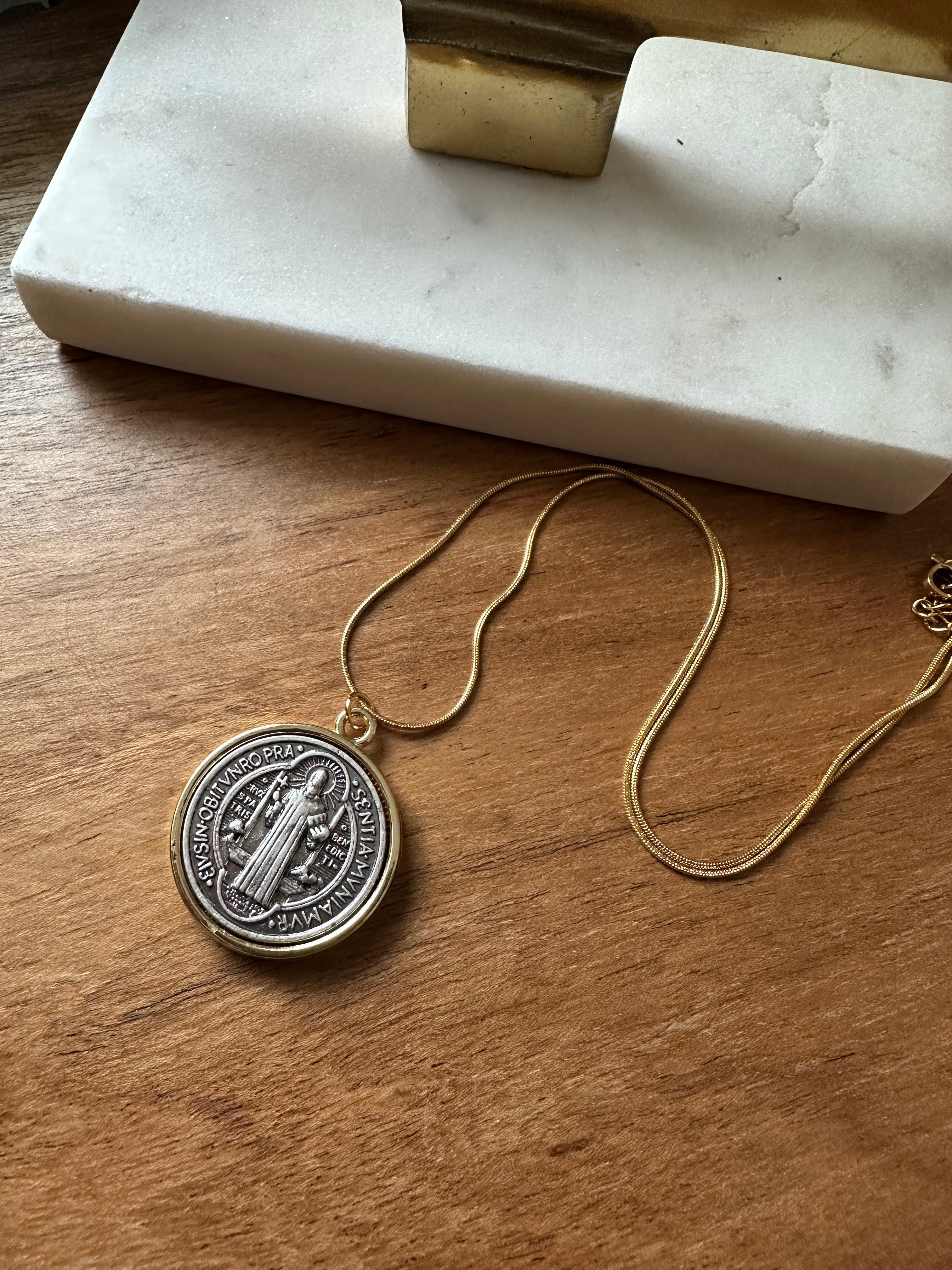 Saint Benedict Necklace