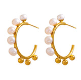 Pearl Hoops
