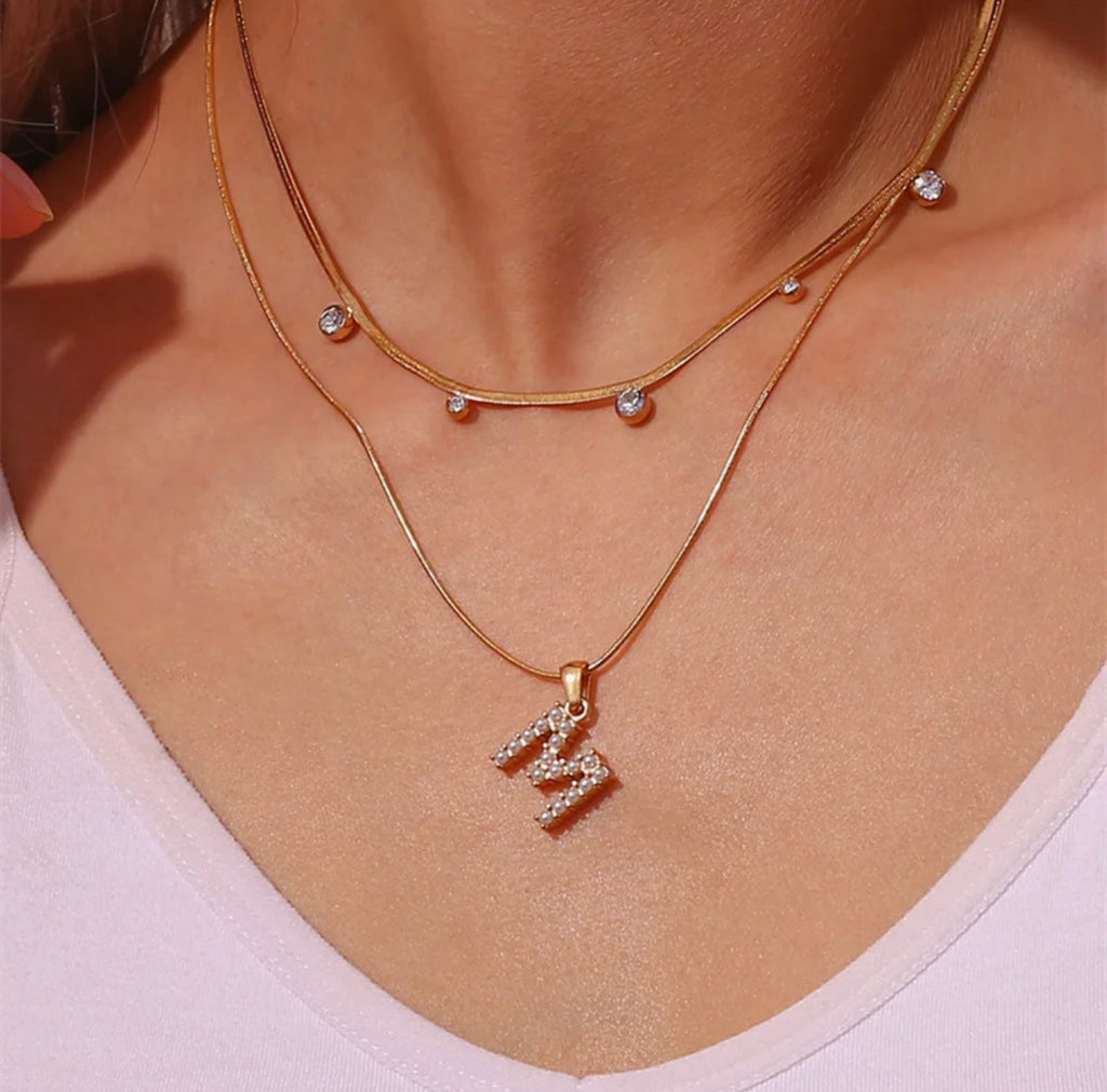 INITIALS IN PEARLS