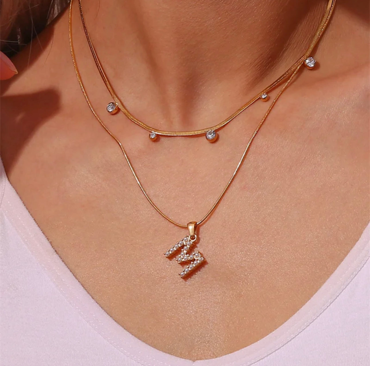 INITIALS IN PEARLS