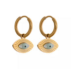 MYSTIC EYES HOOPS