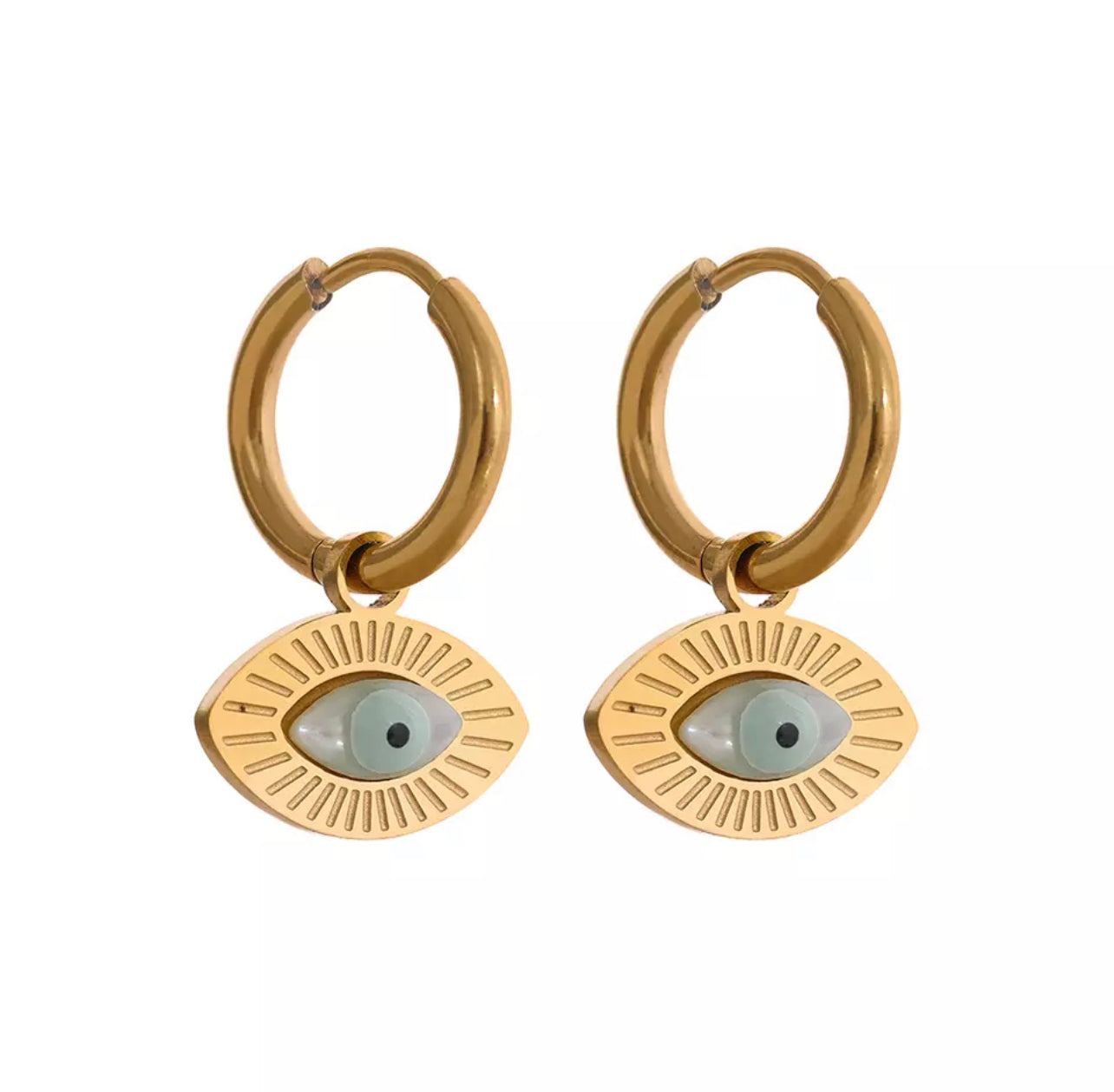MYSTIC EYES HOOPS