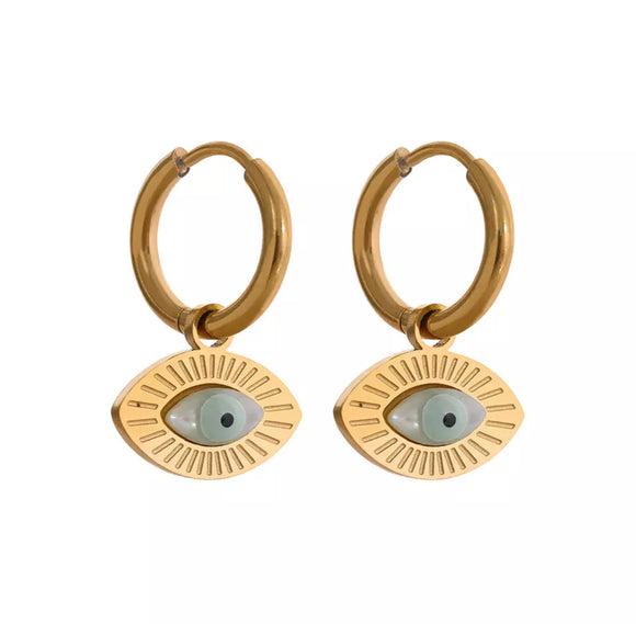 MYSTIC EYES HOOPS