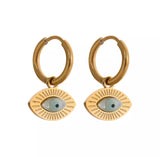 MYSTIC EYES HOOPS