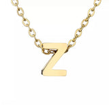 Initials in stainless steel