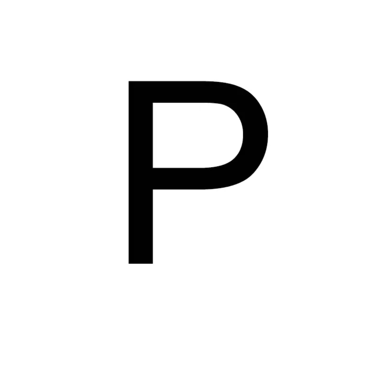 Initials in stainless steel