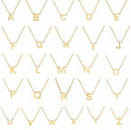 Initials in stainless steel