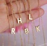 Initials in stainless steel