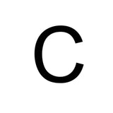 Initials in stainless steel