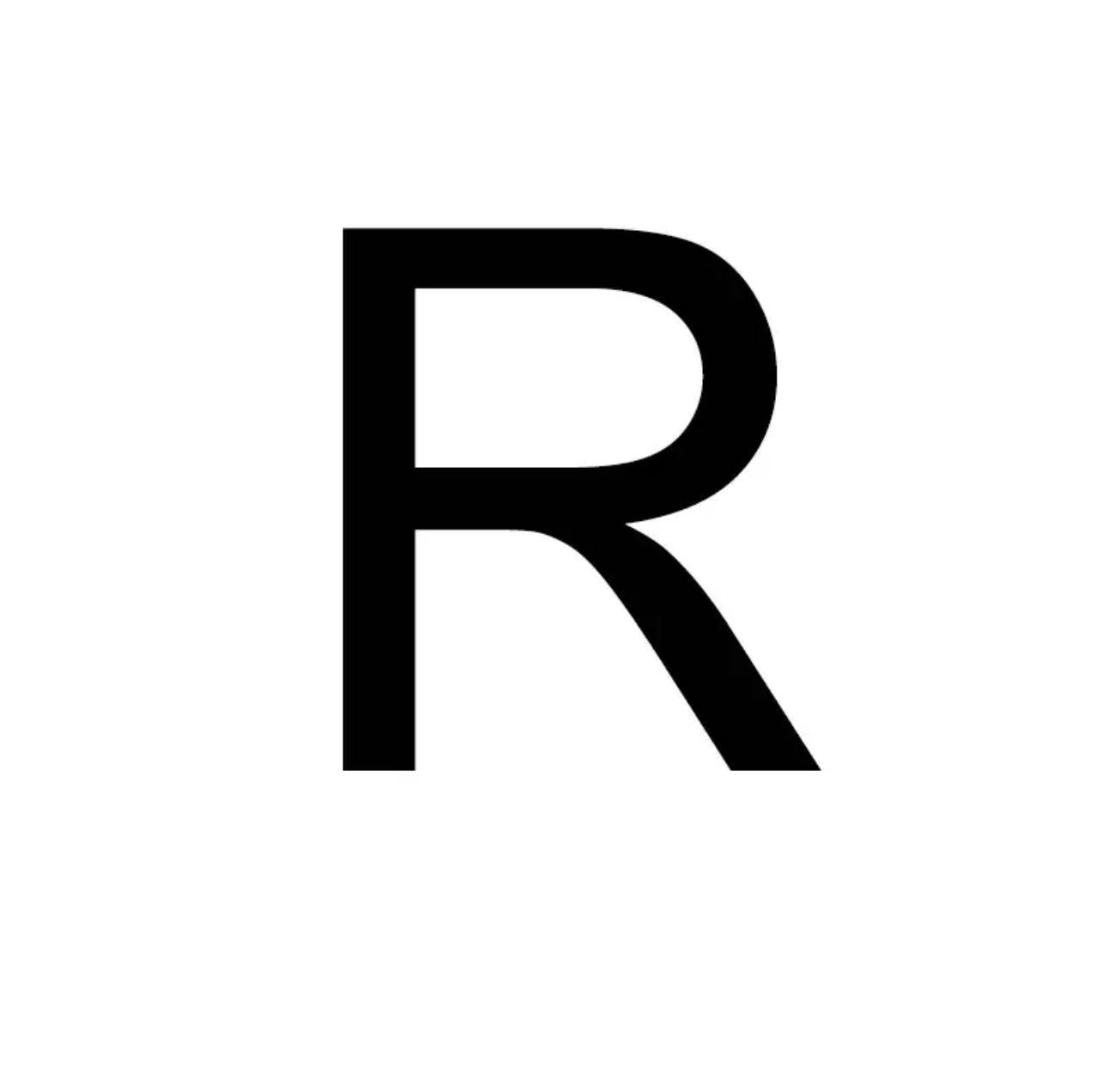 Initials in stainless steel