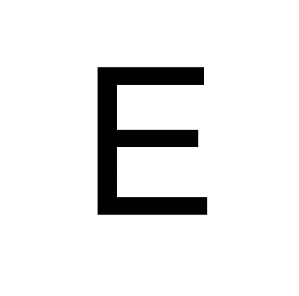 Initials in mother-of-pearl