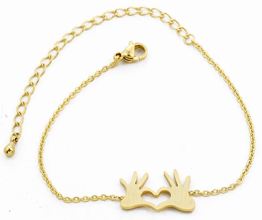 Heart bracelets