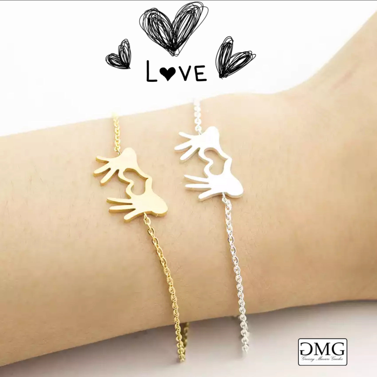 Heart bracelets
