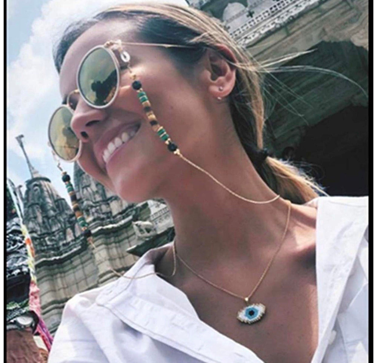 Evil Eyes Necklace
